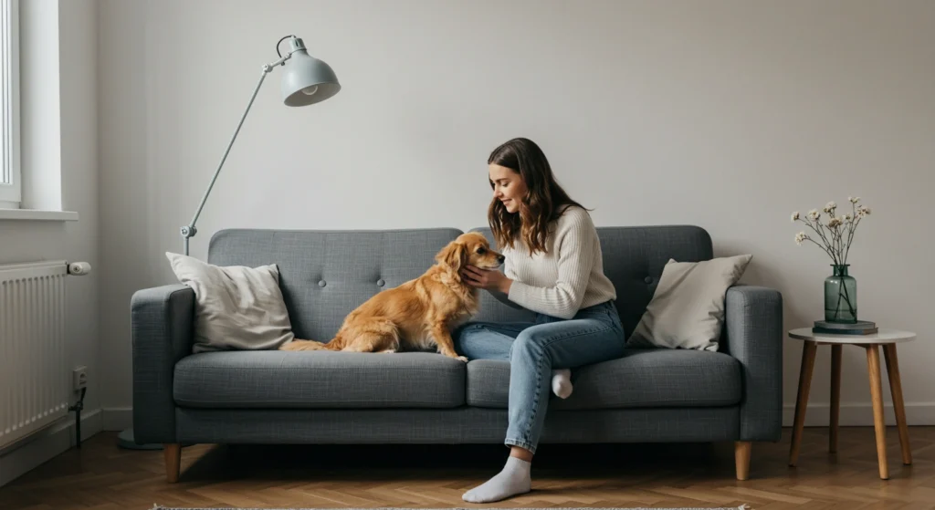 Professional pest control technician applying eco-friendly treatments to protect a home from pests.